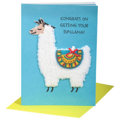 Papyrus Diploma Llama Graduation Card - Each - Image 2