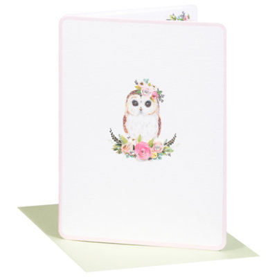 Papyrus Baby Owl Thinking of You Card - Each - Image 3