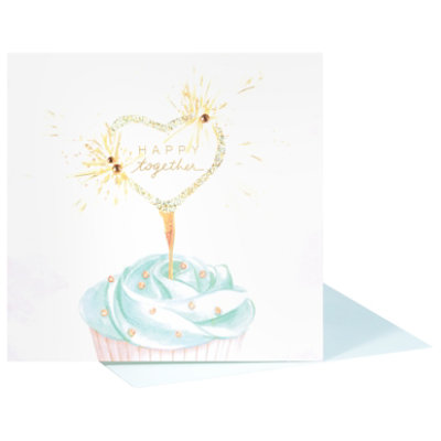 Papyrus Cupcake Happy Together Wedding Card - Each - Image 3