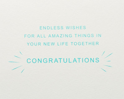 Papyrus Cupcake Happy Together Wedding Card - Each - Image 3