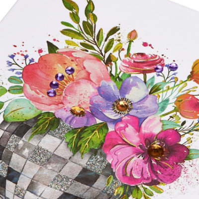 Papyrus Flowers In Disco Vase Friendship Card - Each - Image 4