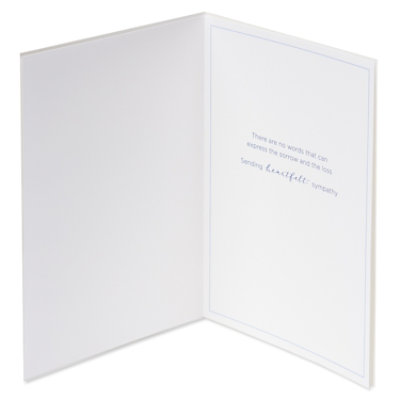 Papyrus Sympathy Card (Heartfelt Sympathy) - Each - Image 5