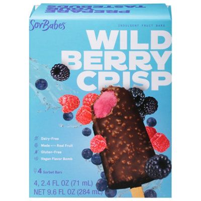SorBabes Wildberry Crisp Sorbet Bars - 4-2 Fl. Oz. - Image 2