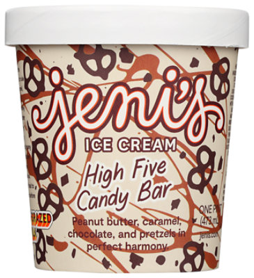 Jenis Splendid Ice Creams Ice Cream Five Candy Bar - 16 OZ - Image 1