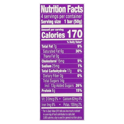 Clio Dark Chocolate Covered Greek Chocolate Yogurt Bar - 4 - 1.76 OZ - Image 3