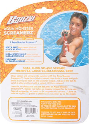 Banzai Aqua Monster Screamerz - 2 Count - Image 4