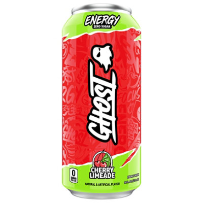 Ghost Cherry Limeade - 16 Oz - Image 1