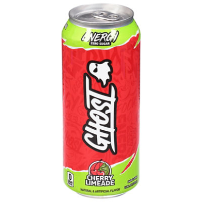 Ghost Cherry Limeade 16fz - 16 FZ - Albertsons