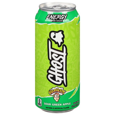 Ghost Sour Green Apple - 16 FZ - Image 1