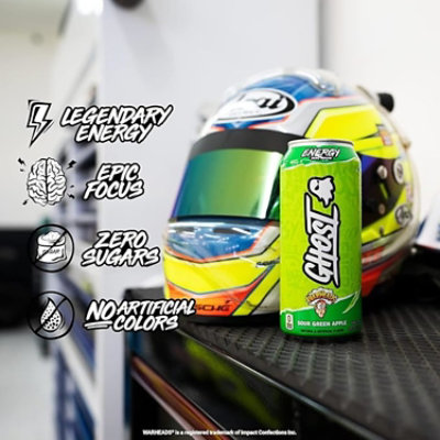 Ghost Sour Green Apple - 16 FZ - Image 5