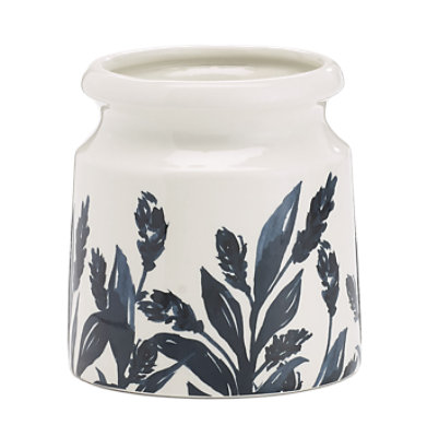 Dld Planter 5.5in Ceramic Watercolor Blu - EA - Image 1