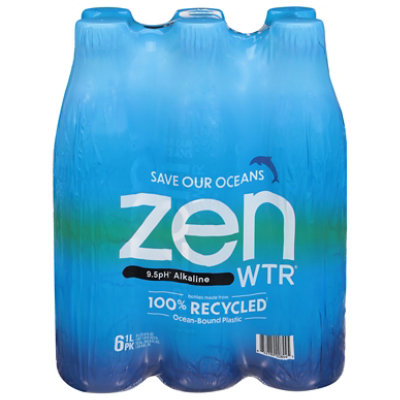 ZenWTR Alkaline 9.5pH Water 33.8 oz. (Pack of 12)