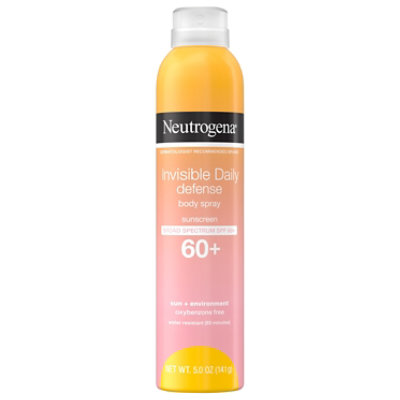 Neutrogena Invisible Daily Defense Body Spray Sunscreen - 5 Oz. - Image 3