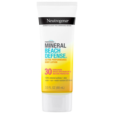 Neutrogena Purescreen+ Mineral Beach Defense Performance Sunscreen - Each - Image 2