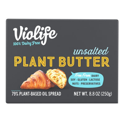 Violife Plant Butter Unsalted Dairy-Free Vegan - 8.8 Oz - Image 1