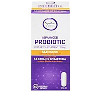 Signature Care Dietary Supplement Probiotic 14 Strains Capsules 35mg 60 Ct - 60 CT