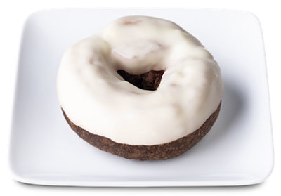 Vanilla Iced Chocolate Cake Donut - Each (available between 6 AM to 2 PM) - Image 1