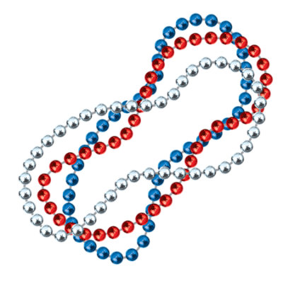 Patriotic Beads - 3 Count - Image 1