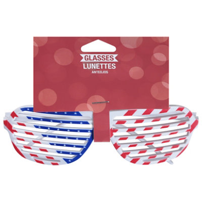 Patriotic Glasses - Each - Image 2