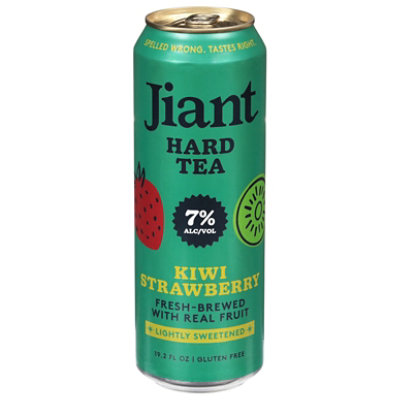 Jiant Hrd Tea Kiwi Strawberry In Cans - 19.2 FZ - Image 2