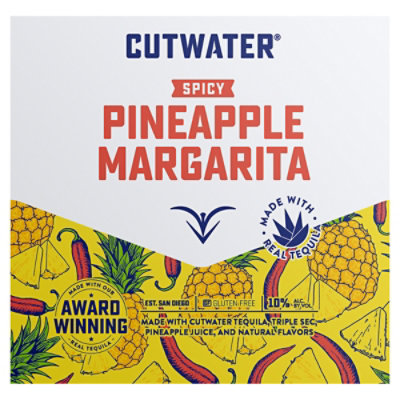 Cutwater Spicy Pineapple Tequila Margarita - 4-12 Fl. Oz. - Image 2