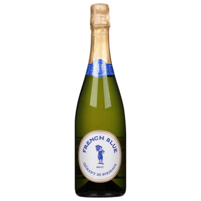 French Blue Brut Cremant De Bordeaux 750 Ml Wine - 750 ML - Image 3