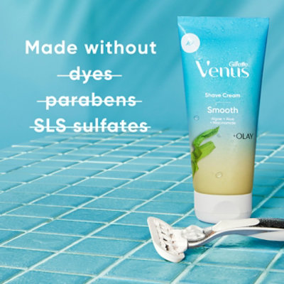 Venus Shave Cream Unscented - 6 OZ - Image 4