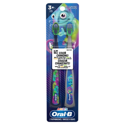 Oral B Pro Health Stages Child Manual Toothbrush 3 Plus Years Short Handle Extra Soft - 2 CT - Image 1