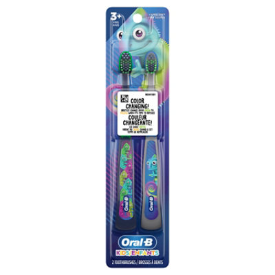 Oral B Pro Health Stages Child Manual Toothbrush 3 Plus Years Short Handle Extra Soft - 2 CT - Image 5