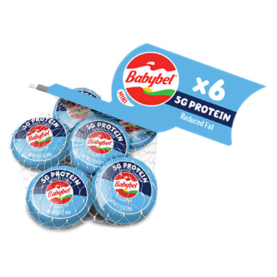 Mini Babybel Reduced Fat Snack Cheese - 6 Count - Image 1