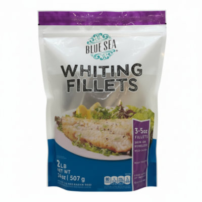 Whiting Fillets All Natural Skin On - 32 Oz - Image 1