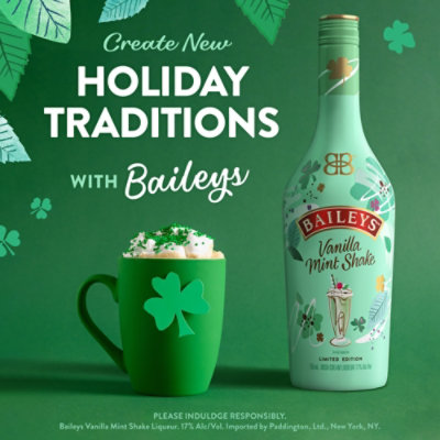 Baileys Vanilla Mint Shake Irish Cream Liqueur - 750 Ml - Image 4