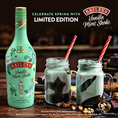 Baileys Vanilla Mint Shake Irish Cream Liqueur - 750 Ml - Image 5