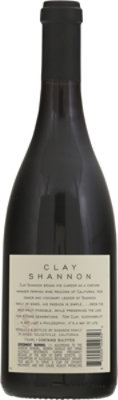 Clay Shannon Pinot Noir 750ml - 750 ML - Image 4