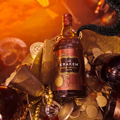 Kraken Rum Gold Spiced Rum 70 Proof - 750 Ml - Image 5