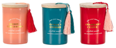 Debi Lilly Yarn Tassel Candle - EA - Image 1