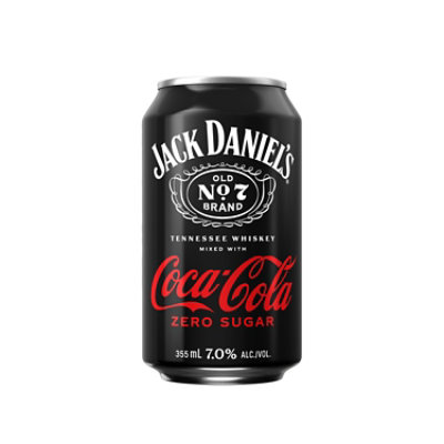 Jack Daniels Whiskey & Coke Zero - 4-12 FZ - Image 2