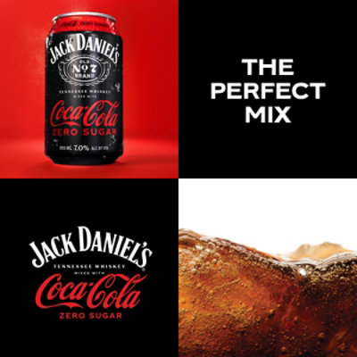 Jack Daniels Whiskey & Coke Zero - 4-12 FZ - Image 2