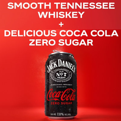 Jack Daniels Whiskey & Coke Zero - 4-12 FZ - Image 3