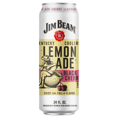 Jim Beam Kentucky Coolers Black Cherry Lemonade 24 Fl Oz In Cans - 24 FZ - Image 3