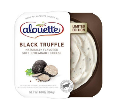 Alouette Black Truffle Deli Cup - 6 OZ - Image 1