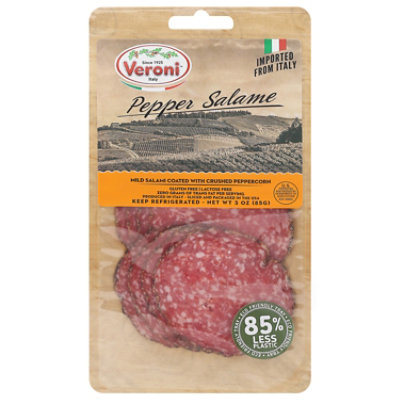 Veroni Pepper Salame - 3 OZ - Image 3