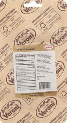 Veroni Pepper Salame - 3 OZ - Image 6