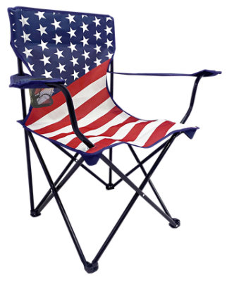 Signature SELECT USA Flag Quad Camp Chair Each Safeway