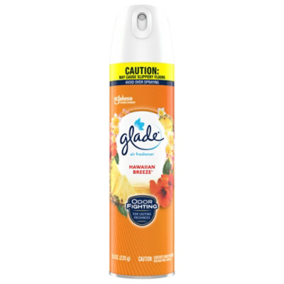 Glade Hawaiian Breeze Infused Essential Oils Air Freshener For Home Aerosol Spray - 8.3 Oz - Image 1