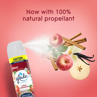 Glade Apple Cinnamon Infused Essential Oils Air Freshener For Home Aerosol Spray - 8.3 Oz - Image 5