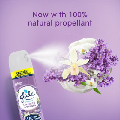 Glade Lavender And Vanilla Infused Essential Oils Air Freshener For Home Aerosol Spray - 8.3 Oz - Image 5