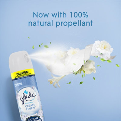 Glade Clean Linen Infused Essential Oils Air Freshener For Home Aerosol Spray - 8.3 Oz - Image 5