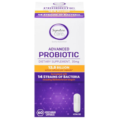 Signature Select/Care Probiotic 14 Strains Capsules 35mg - 60 Count - Image 3