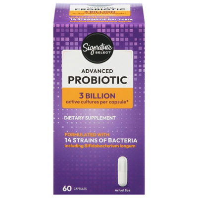 Signature Select/Care Probiotic 14 Strains Capsules 8.5mg - 60 Count - Image 3